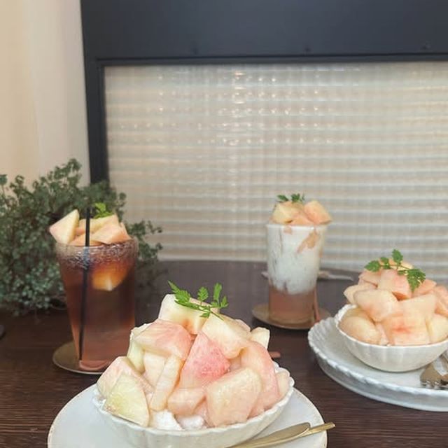 夏のパフェ